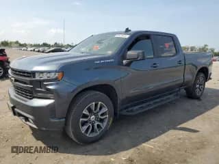 2020 Chevrolet Silverado 1500 RST with VIN 3GCUYEED7LG444754, listed as a Copart auction lot 69423424 with Not provided miles and Salvage title. Bid and sale history available at DreamBid. Image 1.