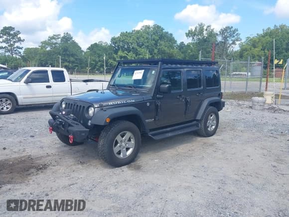 ✅ 2017 Jeep Wrangler Unlimited Rubicon Recon • VIN: 1C4BJWFG3HL733652 • Lot: 42767905. Listed on IAAI with 46,025 mi. Free auction sales archive from the USA and detailed vehicle history report at DreamBid. Image 2.