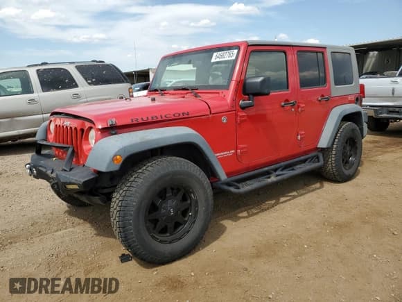 ✅ 2008 Jeep Wrangler Unlimited Rubicon • VIN: 1J4GA69158L655186 • Lot: 64682765. Listed on Copart with 150,833 mi. Free auction sales archive from the USA and detailed vehicle history report at DreamBid. Image 1.