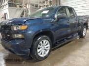 ✅ 2022 Chevrolet Silverado 1500 Custom • VIN: 1GCRYBEK5NZ201479 • Lot: 41741254. Listed on IAAI with 36,895 mi. Free auction sales archive from the USA and detailed vehicle history report at DreamBid. Image 2.