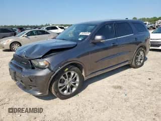 2019 Dodge Durango GT Plus с VIN 1C4RDHDG9KC769373, выставлен на аукционе Copart как лот 80264875 с пробегом 115 238 миль миль и Списание • Salvage title. История ставок и продаж доступна на DreamBid. Изображение 1.