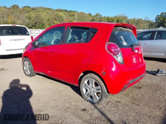 ✅ 2014 Chevrolet Spark LS • VIN: KL8CA6S98EC519949 • Lot: 43518975. Listed on IAAI with 103,034 mi. Free auction sales archive from the USA and detailed vehicle history report at DreamBid. Image 3.