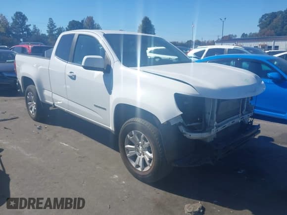 ✅ 2020 Chevrolet Colorado 2WD LT • VIN: 1GCHSCEA1L1182662 • Lot: 43495380. Wystawiony na IAAI z przebiegiem 75 744 mil. Bezpłatny archiwum sprzedaży aukcyjnych z USA i szczegółowy raport historii pojazdu na DreamBid. Zdjęcie 1.
