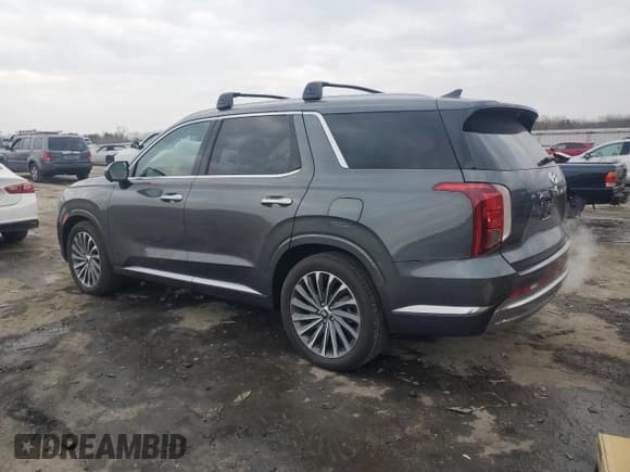 ✅ 2024 Hyundai Palisade Calligraphy • VIN: KM8R7DGEXRU718054 • Лот: 42493615. Опубликован ранее на Copart с пробегом 7 971 миль. Бесплатный доступ к архиву аукционных продаж из США и подробный отчёт об истории автомобиля на DreamBid. Изображение 2.
