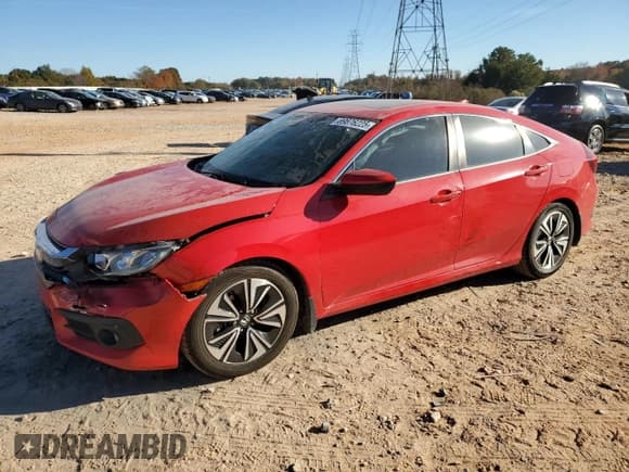 ✅ 2017 Honda Civic EX-L • VIN: 2HGFC1F75HH643142 • Lot: 89876225. Listed on Copart with 109,272 mi. Free auction sales archive from the USA and detailed vehicle history report at DreamBid. Image 1.