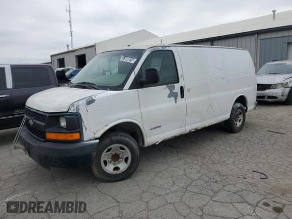 ✅ 2006 Chevrolet Express Cargo • VIN: 1GCGG25VX61172730 • Lot: 67153475. Listed on Copart with 191,657 mi. Free auction sales archive from the USA and detailed vehicle history report at DreamBid. Image 1.