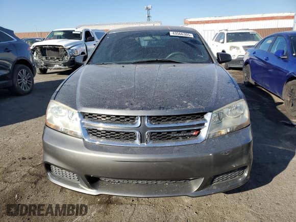 ✅ 2013 Dodge Avenger SE • VIN: 1C3CDZABXDN604951 • Лот: 43566305. Опубликован ранее на Copart с пробегом 117 595 миль. Бесплатный доступ к архиву аукционных продаж из США и подробный отчёт об истории автомобиля на DreamBid. Изображение 5.