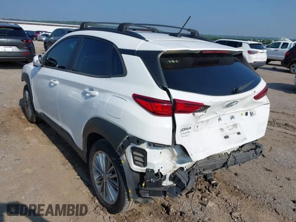 ✅ 2021 Hyundai Kona SEL • VIN: KM8K22AA9MU747774 • Lot: 42882006. Listed on IAAI with 79,336 mi. Free auction sales archive from the USA and detailed vehicle history report at DreamBid. Image 3.