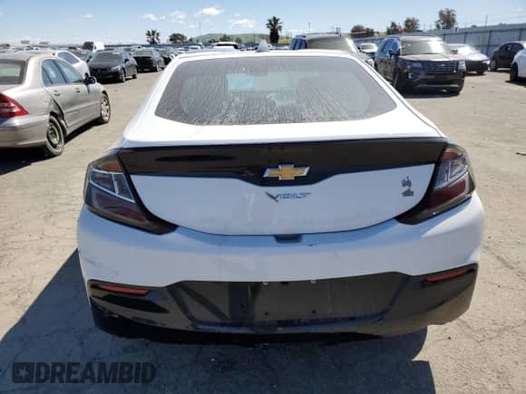 2018 Chevrolet Volt LT z VIN 1G1RC6S58JU157076, wystawiony jako Copart lot #47138633 z przebiegiem 60 630 mil mil oraz . Historia ofert i sprzedaży dostępna na DreamBid. Obrazek 6.