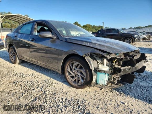 ✅ 2024 Hyundai Elantra SEL • VIN: KMHLM4DG3RU740143 • Lot: 80167805. Listed on Copart with 24,053 mi. Free auction sales archive from the USA and detailed vehicle history report at DreamBid. Image 4.