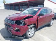 ✅ 2022 Jeep Compass Latitude • VIN: 3C4NJDBB4NT219305 • Lot: 43055588. Listed on IAAI with 12,053 mi. Free auction sales archive from the USA and detailed vehicle history report at DreamBid. Image 2.