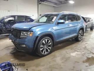 ✅ 2019 Volkswagen Atlas SEL Premium • VIN: 1V2NR2CA7KC585008 • Lot: 92229565. Wystawiony na Copart z przebiegiem 92 731 mil. Bezpłatny archiwum sprzedaży aukcyjnych z USA i szczegółowy raport historii pojazdu na DreamBid. Zdjęcie 1.
