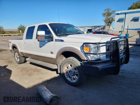 ✅ 2013 Ford F-250 Lariat • VIN: 1FT7W2BT4DEA75390 • Lot: 82786565. Listed on Copart with 138,921 mi. Free auction sales archive from the USA and detailed vehicle history report at DreamBid. Image 4.