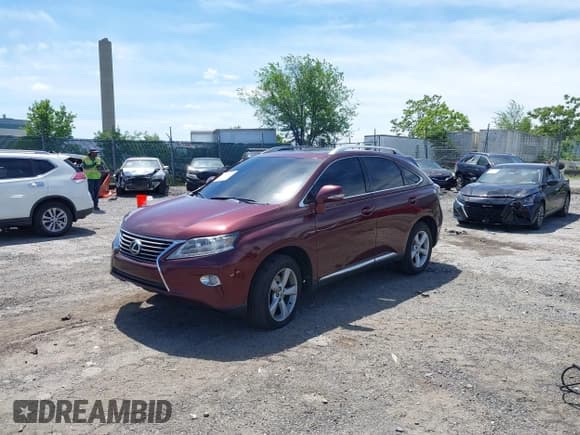 ✅ 2014 Lexus RX 350 • VIN: 2T2BK1BA6EC235509 • Lot: 42257703. Listed on IAAI with 184,638 mi. Free auction sales archive from the USA and detailed vehicle history report at DreamBid. Image 17.