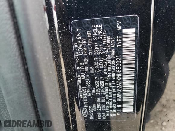 ✅ 2022 Hyundai Kona SEL • VIN: KM8K62ABXNU859921 • Лот: 66669123. Опубликован ранее на Copart с пробегом 14 729 миль. Бесплатный доступ к архиву аукционных продаж из США и подробный отчёт об истории автомобиля на DreamBid. Изображение 13.