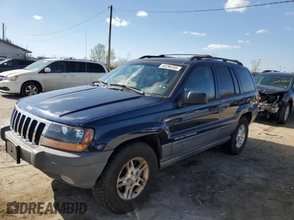 ✅ 2002 Jeep Grand Cherokee Laredo • VIN: 1J4GW48N22C194448 • Lot: 53296255. Listed on Copart with 152,570 mi. Free auction sales archive from the USA and detailed vehicle history report at DreamBid. Image 1.