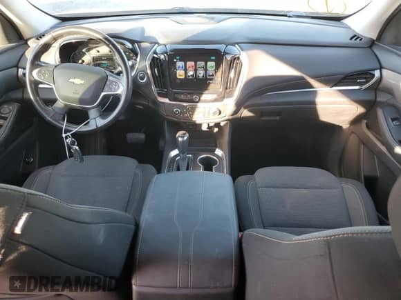 2018 Chevrolet Traverse LT Cloth z VIN 1GNERGKW8JJ165478, wystawiony jako Copart lot #91598375 z przebiegiem 71 693 mil mil oraz Czysty tytuł • Clean title. Historia ofert i sprzedaży dostępna na DreamBid. Obrazek 8.