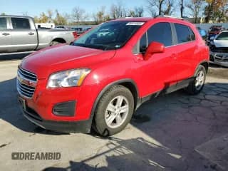 ✅ 2016 Chevrolet Trax LT • VIN: KL7CJLSB7GB729165 • Лот: 90914805. Опубликован ранее на Copart с пробегом 108 276 миль. Бесплатный доступ к архиву аукционных продаж из США и подробный отчёт об истории автомобиля на DreamBid. Изображение 1.