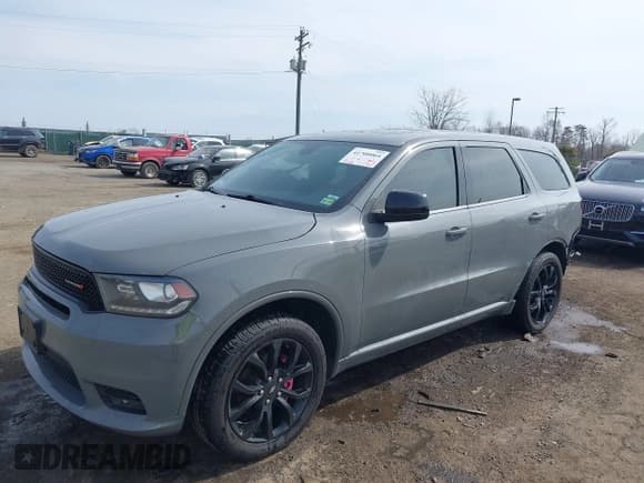 ✅ 2020 Dodge Durango GT Plus • VIN: 1C4RDJDG2LC223801 • Lot: 41700064. Listed on IAAI with 97,284 mi. Free auction sales archive from the USA and detailed vehicle history report at DreamBid. Image 2.