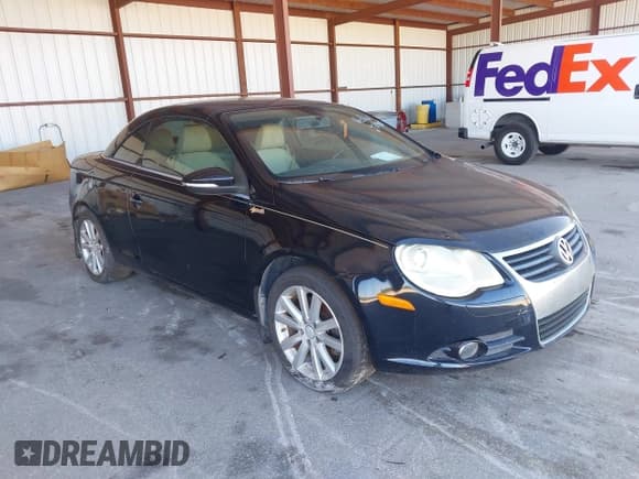 ✅ 2009 Volkswagen Eos Komfort • VIN: WVWBA71F49V011813 • Lot: 43704058. Wystawiony na IAAI z przebiegiem 119 446 mil. Bezpłatny archiwum sprzedaży aukcyjnych z USA i szczegółowy raport historii pojazdu na DreamBid. Zdjęcie 1.