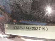 ✅ 2019 Ram 1500 SLT • VIN: 1C6RR7LT4KS527193 • Lot: 43576694. Listed on IAAI with 147,607 mi. Free auction sales archive from the USA and detailed vehicle history report at DreamBid. Image 9.