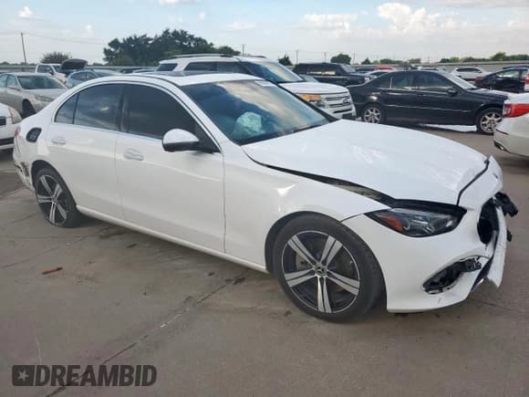 ✅ 2023 Mercedes-Benz C 300 • VIN: W1KAF4GB4PR070260 • Lot: 66688975. Listed on Copart with Not provided. Free auction sales archive from the USA and detailed vehicle history report at DreamBid. Image 4.