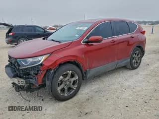 ✅ 2018 Honda CR-V EX • VIN: 2HKRW1H58JH512685 • Lot: 91977615. Listed on Copart with 117,303 mi. Free auction sales archive from the USA and detailed vehicle history report at DreamBid. Image 1.