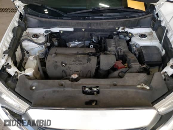 2017 Mitsubishi Outlander SE with VIN JA4AR3AW6HZ026912, listed as a Copart auction lot 70325695 with 120,751 mi miles and Salvage title. Bid and sale history available at DreamBid. Image 12.