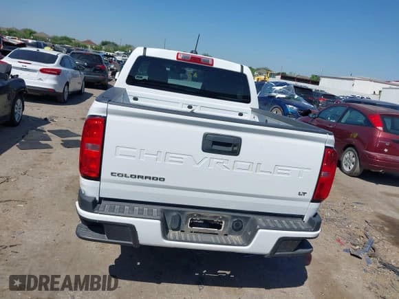 ✅ 2022 Chevrolet Colorado 2WD LT • VIN: 1GCGSCEA0N1313191 • Lot: 41976729. Listed on IAAI with 27,568 mi. Free auction sales archive from the USA and detailed vehicle history report at DreamBid. Image 16.