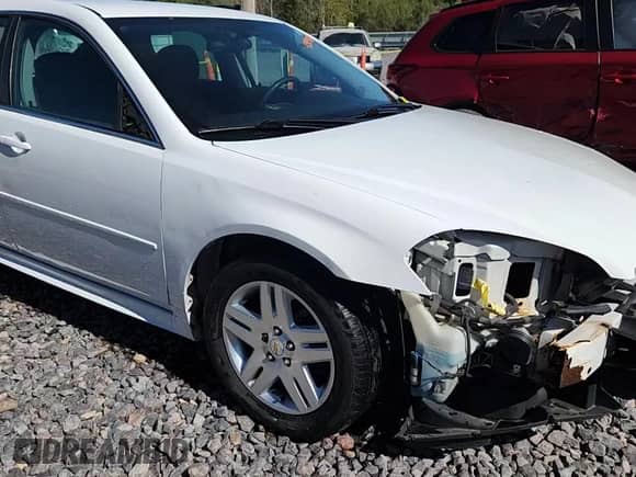 2012 Chevrolet Impala LT Fleet with VIN 2G1WG5E36C1133207, listed as a Copart auction lot 85847885 with 182,581 mi miles and Salvage title. Bid and sale history available at DreamBid. Image 14.