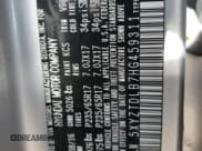 ✅ 2017 Hyundai Santa Fe 2.4L • VIN: 5XYZTDLB7HG459311 • Lot: 84414305. Wystawiony na Copart z przebiegiem 152 972 mil. Bezpłatny archiwum sprzedaży aukcyjnych z USA i szczegółowy raport historii pojazdu na DreamBid. Zdjęcie 13.