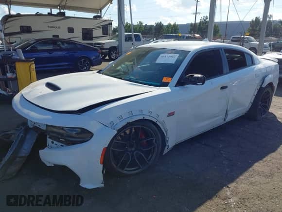 2020 Dodge Charger Scat Pack with VIN 2C3CDXGJ5LH160551, listed as a IAAI auction lot 43372982 with 45,141 mi miles and . Bid and sale history available at DreamBid. Image 18.