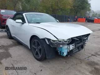 2025 Ford Mustang EcoBoost Premium with VIN 1FAGP8UH1S5110897, listed as a IAAI auction lot 43585005 with 15,065 mi miles and . Bid and sale history available at DreamBid. Image 1.