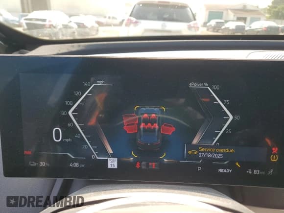 ✅ 2024 BMW iX xDrive50 • VIN: WB523CF04RCN74259 • Lot: 67540315. Listed on Copart with 17,067 mi. Free auction sales archive from the USA and detailed vehicle history report at DreamBid. Image 9.