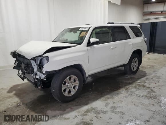 ✅ 2023 Toyota 4Runner SR5 • VIN: JTEEU5JR2P5303018 • Lot: 50321285. Listed on Copart with Not provided. Free auction sales archive from the USA and detailed vehicle history report at DreamBid. Image 1.