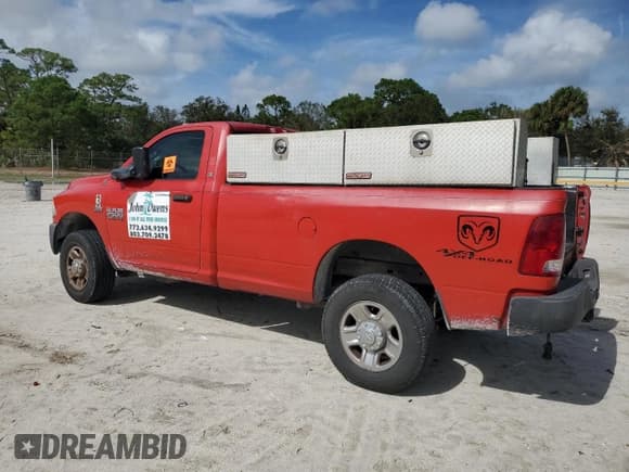 ✅ 2015 Ram 2500 Tradesman • VIN: 3C6LR5AT0FG655540 • Lot: 79627884. Listed on Copart with 103,467 mi. Free auction sales archive from the USA and detailed vehicle history report at DreamBid. Image 2.