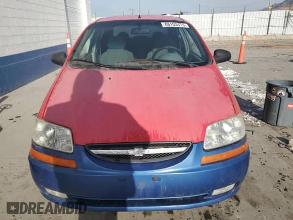 2005 Chevrolet Aveo SVM z VIN KL1TD52655B340117, wystawiony jako Copart lot #88163475 z przebiegiem 212 753 mil mil oraz Szkoda całkowita • Salvage title. Historia ofert i sprzedaży dostępna na DreamBid. Obrazek 5.