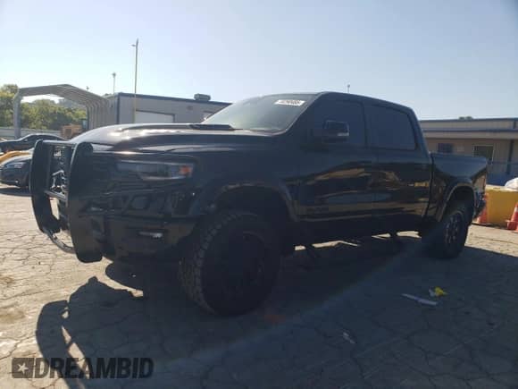 2024 Ram 1500 Limited with VIN 1C6SRFHT4RN224394, listed as a Copart auction lot 70290485 with 38,446 mi miles and Salvage title. Bid and sale history available at DreamBid. Image 1.