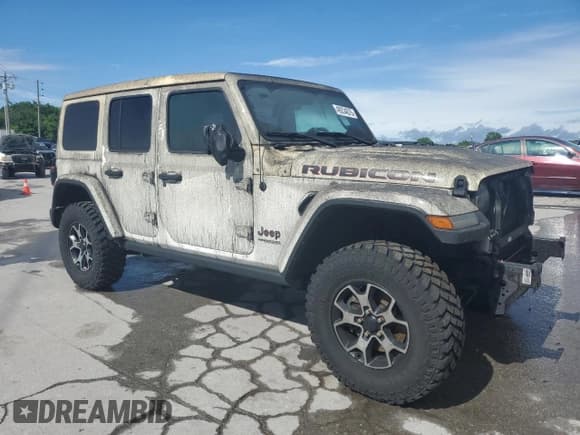 ✅ 2020 Jeep Wrangler Unlimited Rubicon • VIN: 1C4HJXFG6LW306683 • Lot: 49234675. Listed on Copart with Not provided. Free auction sales archive from the USA and detailed vehicle history report at DreamBid. Image 4.
