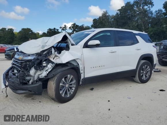 ✅ 2025 Chevrolet Equinox FWD LT • VIN: 3GNAXHEG9SL242657 • Лот: 81159475. Опубликован ранее на Copart с пробегом 21 212 миль. Бесплатный доступ к архиву аукционных продаж из США и подробный отчёт об истории автомобиля на DreamBid. Изображение 1.