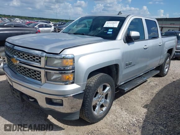 ✅ 2014 Chevrolet Silverado 1500 LT • VIN: 3GCPCREC0EG100695 • Lot: 42522022. Listed on IAAI with 216,635 mi. Free auction sales archive from the USA and detailed vehicle history report at DreamBid. Image 2.