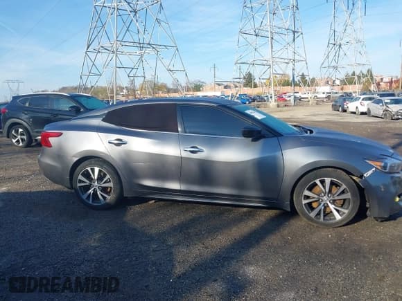 ✅ 2017 Nissan Maxima SV • VIN: 1N4AA6AP8HC369544 • Lot: 40936518. Listed on IAAI with 121,994 mi. Free auction sales archive from the USA and detailed vehicle history report at DreamBid. Image 13.