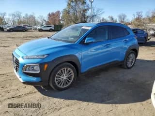 ✅ 2019 Hyundai Kona SEL • VIN: KM8K6CAA3KU381270 • Лот: 75474303. Опубликован ранее на Copart с пробегом 82 000 миль. Бесплатный доступ к архиву аукционных продаж из США и подробный отчёт об истории автомобиля на DreamBid. Изображение 1.
