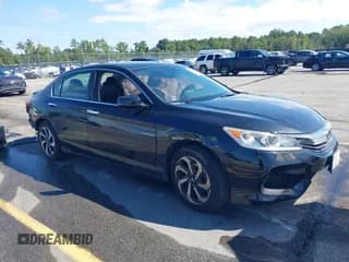 ✅ 2016 Honda Accord EX-L • VIN: 1HGCR2F81GA176640 • Lot: 43179261. Listed on IAAI with 143,240 mi. Free auction sales archive from the USA and detailed vehicle history report at DreamBid. Image 1.