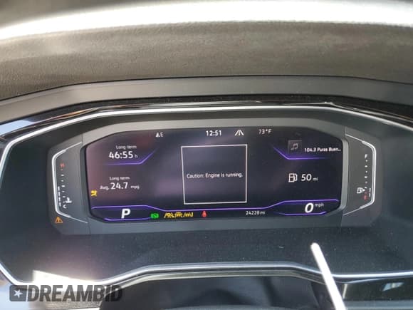 ✅ 2022 Volkswagen Jetta Autobahn • VIN: 3VW2T7BUXNM016765 • Lot: 52581365. Wystawiony na Copart z przebiegiem 24 228 mil. Bezpłatny archiwum sprzedaży aukcyjnych z USA i szczegółowy raport historii pojazdu na DreamBid. Zdjęcie 9.