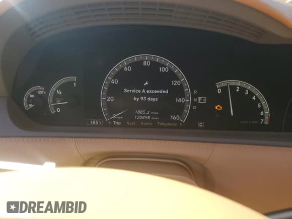 ✅ 2007 Mercedes-Benz CL 550 • VIN: WDDEJ71X37A004755 • Лот: 82720515. Опубликован ранее на Copart с пробегом 120 898 миль. Бесплатный доступ к архиву аукционных продаж из США и подробный отчёт об истории автомобиля на DreamBid. Изображение 9.