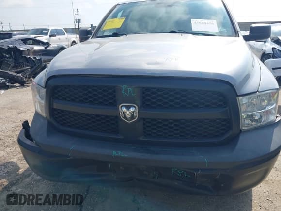 ✅ 2019 Ram 1500 Tradesman • VIN: 1C6RR6FG4KS613273 • Lot: 43088436. Listed on IAAI with 189,031 mi. Free auction sales archive from the USA and detailed vehicle history report at DreamBid. Image 12.