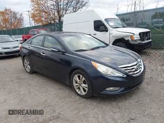✅ 2011 Hyundai Sonata Limited • VIN: 5NPEC4AC3BH123228 • Lot: 43585747. Listed on IAAI with 130,893 mi. Free auction sales archive from the USA and detailed vehicle history report at DreamBid. Image 1.