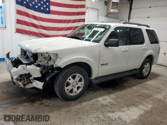 ✅ 2008 Ford Explorer XLT • VIN: 1FMEU73E88UB06934 • Лот: 92381015. Опубликован ранее на Copart с пробегом 165 733 миль. Бесплатный доступ к архиву аукционных продаж из США и подробный отчёт об истории автомобиля на DreamBid. Изображение 1.