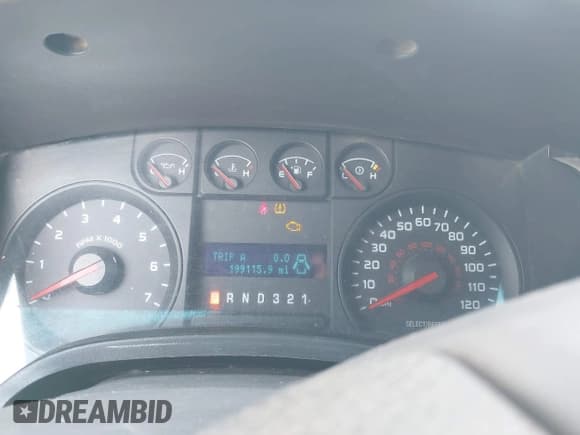 ✅ 2009 Ford F-150 XL • VIN: 1FTRW14809FA35529 • Lot: 42772983. Listed on IAAI with 199,115 mi. Free auction sales archive from the USA and detailed vehicle history report at DreamBid. Image 7.